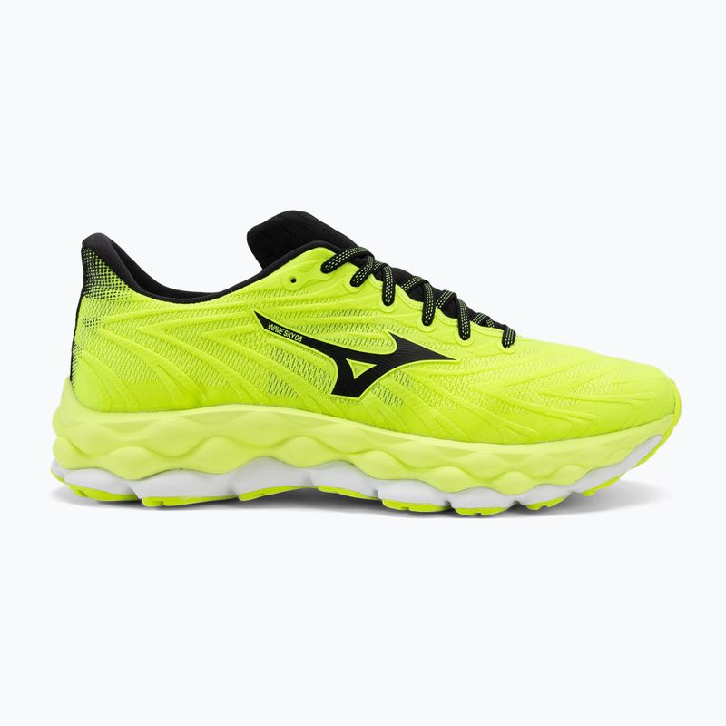 Férfi futócipő Mizuno Wave Sky 8 mizuno neo lime/fekete/fehér Mizuno Wave Sky 8 mizuno neo lime/fekete/fehér 2