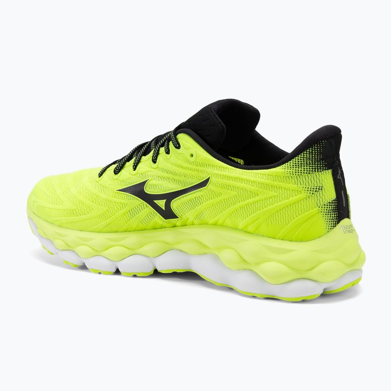 Férfi futócipő Mizuno Wave Sky 8 mizuno neo lime/fekete/fehér Mizuno Wave Sky 8 mizuno neo lime/fekete/fehér 3