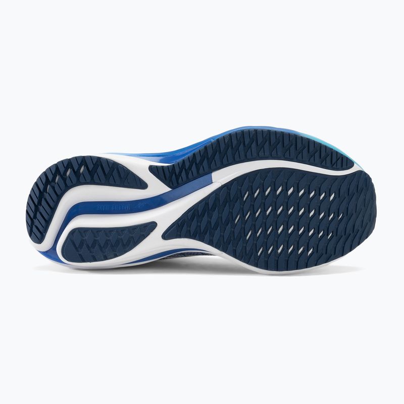 Férfi futócipő Mizuno Wave Rider 28 fehér/estate blue/mugen kék 4