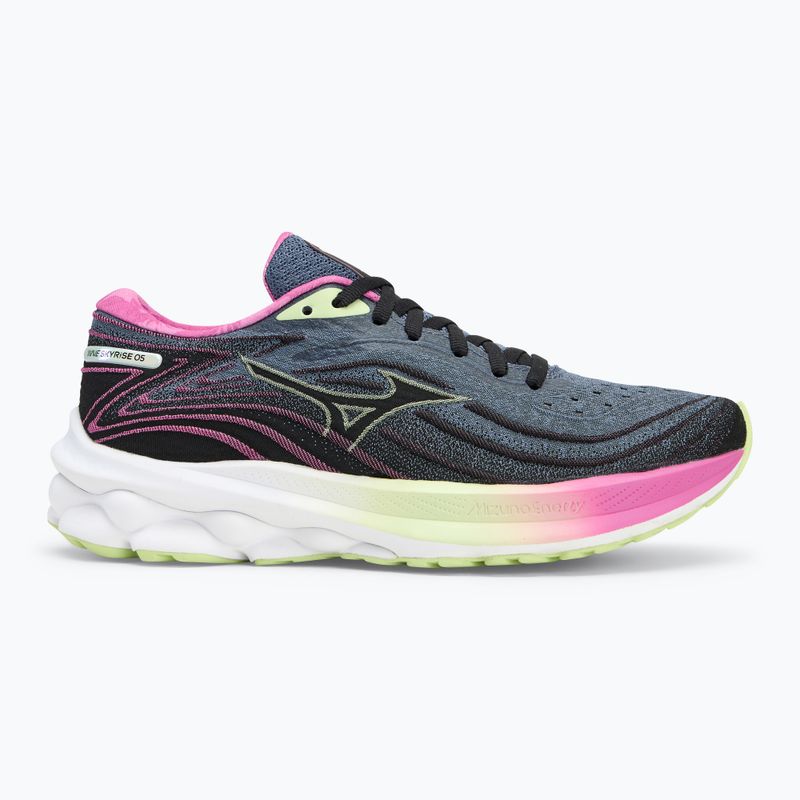Női futócipő Mizuno Wave Skyrise 5 Roxy wild wind/fekete/rózsabimbó 2