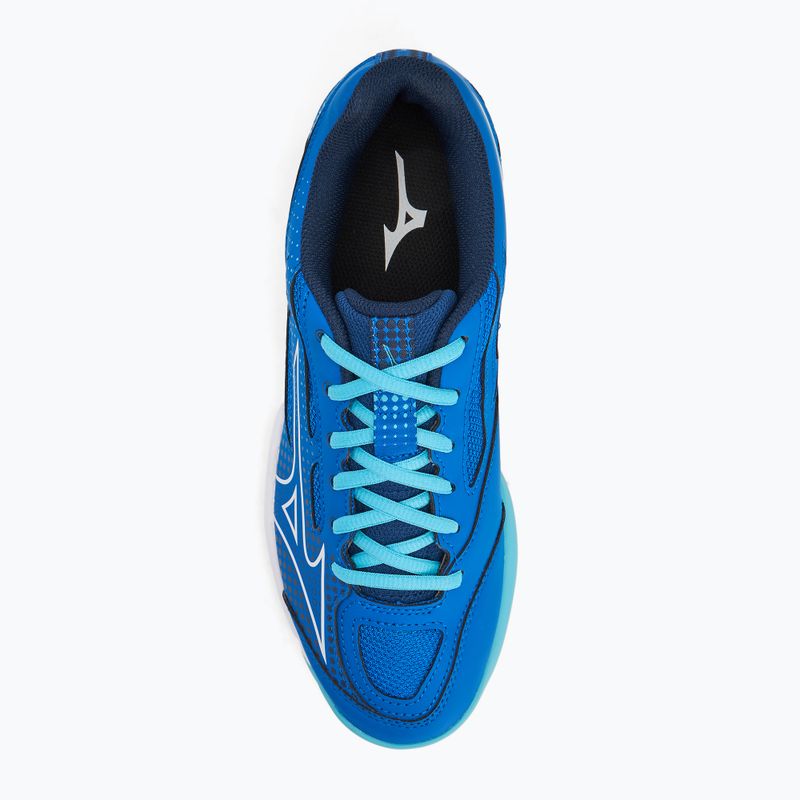 Mizuno Exceed Star CC gyermek teniszcipő mugen kék/ fehér/ folyami kék 5