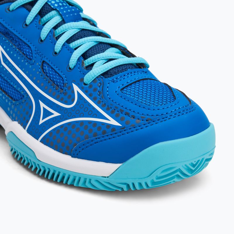 Mizuno Exceed Star CC gyermek teniszcipő mugen kék/ fehér/ folyami kék 7