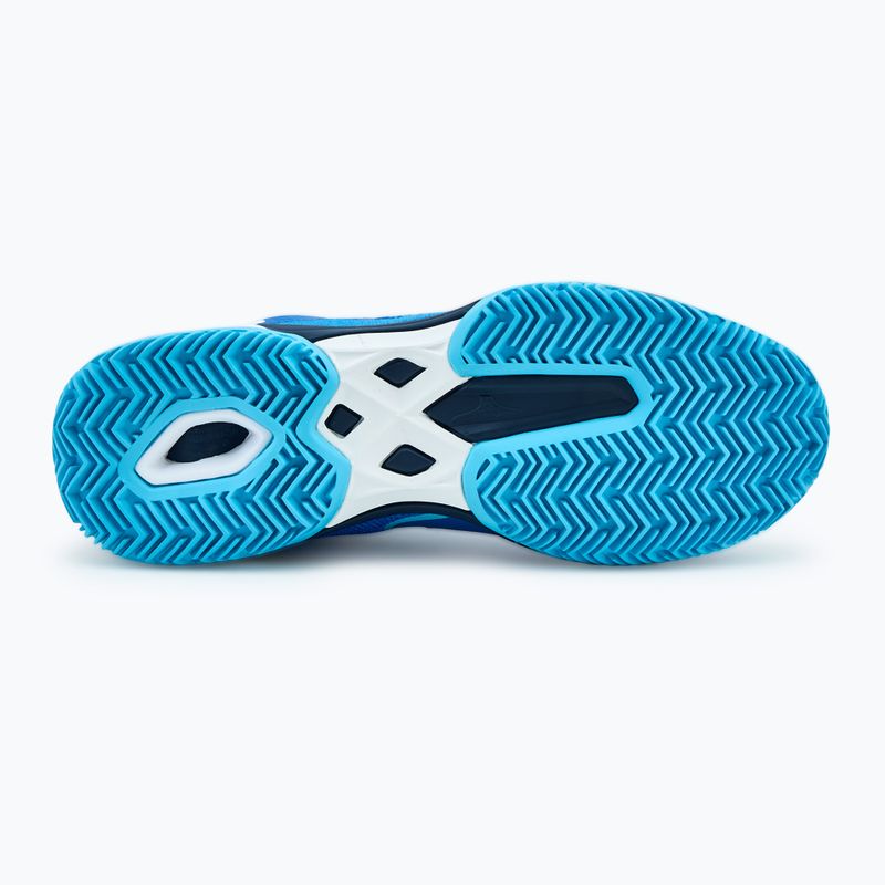 Férfi tenisz cipő Mizuno Wave Exceed Light 2 CC mugen kék/fehér/folyókakék 4