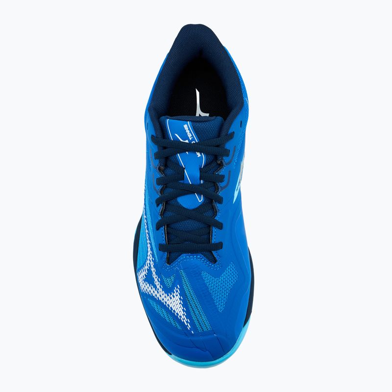 Férfi tenisz cipő Mizuno Wave Exceed Light 2 CC mugen kék/fehér/folyókakék 5