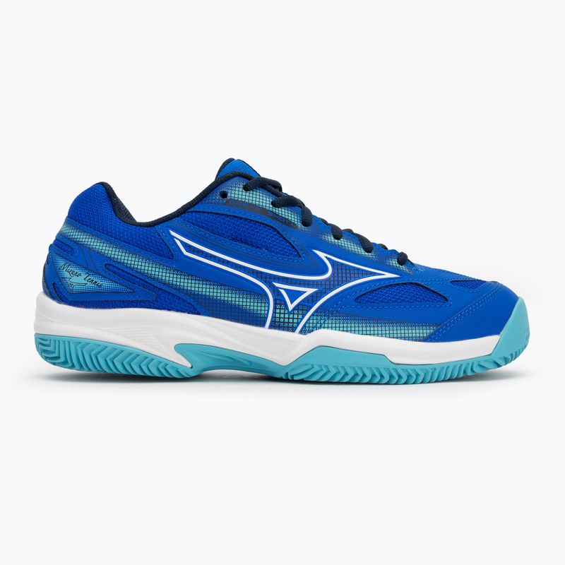 Mizuno Break Shot 4 CC teniszcipő mugen kék/ fehér/ folyami kék 2