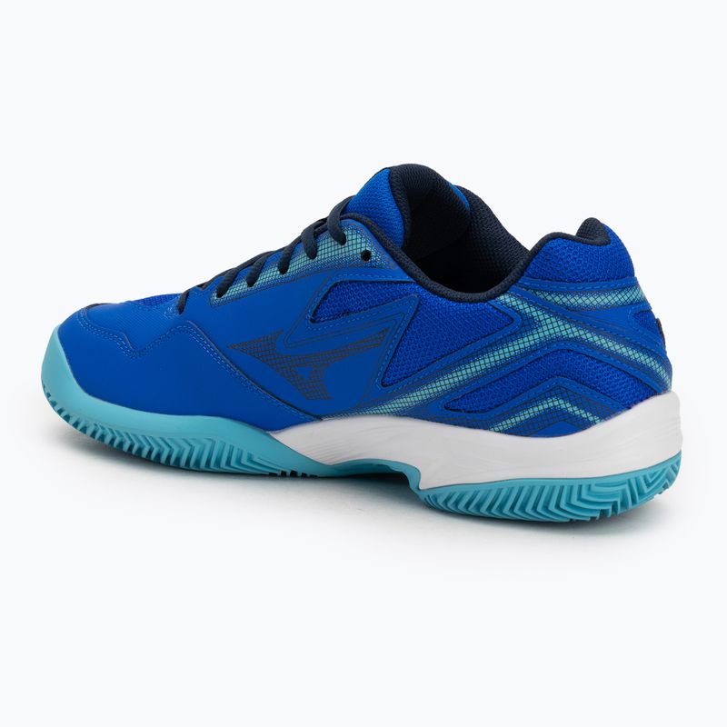 Mizuno Break Shot 4 CC teniszcipő mugen kék/ fehér/ folyami kék 3