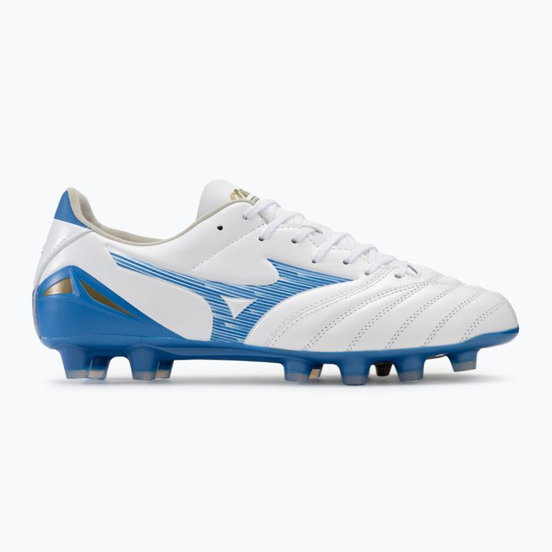 Férfi Mizuno Morelia Neo IV Pro FG lézer kék/fehér futballcipő 2