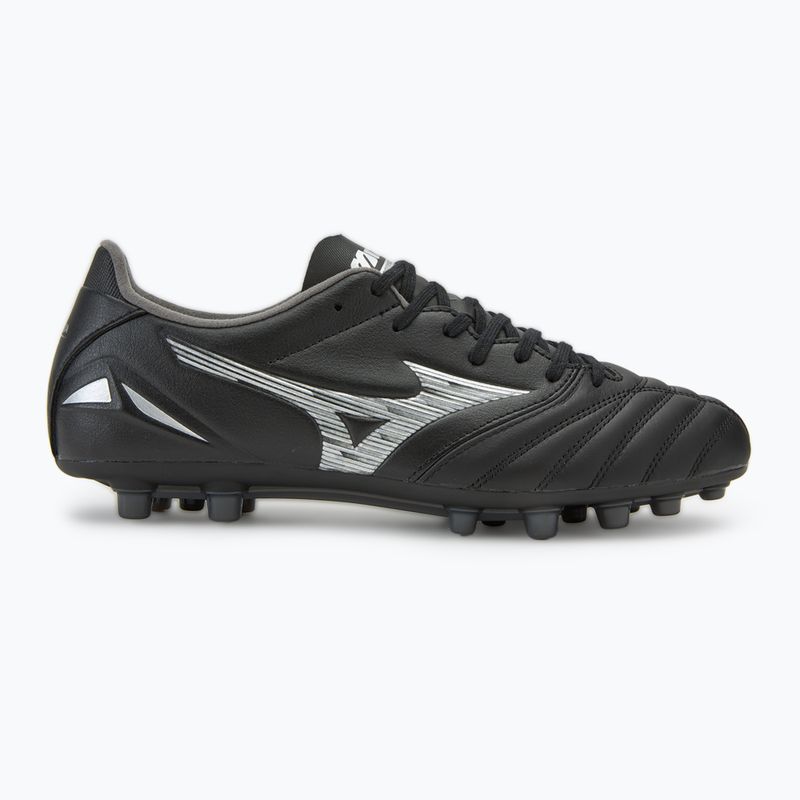 Férfi Mizuno Morelia Neo IV Pro AG fekete/galaxis ezüst futballcipő 2