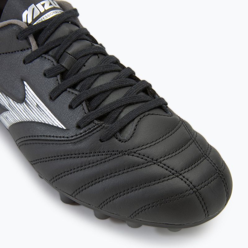 Férfi Mizuno Morelia Neo IV Pro AG fekete/galaxis ezüst futballcipő 7
