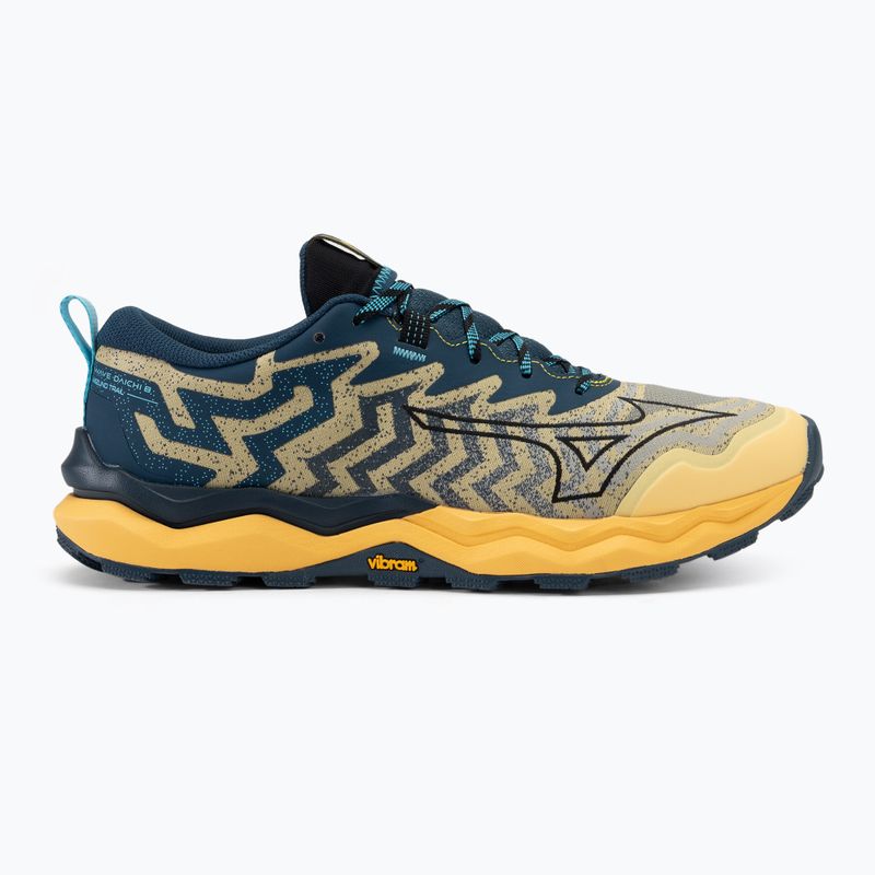 Férfi futócipő Mizuno Wave Daichi 8 flax/fekete/kék szárnyas teal 2