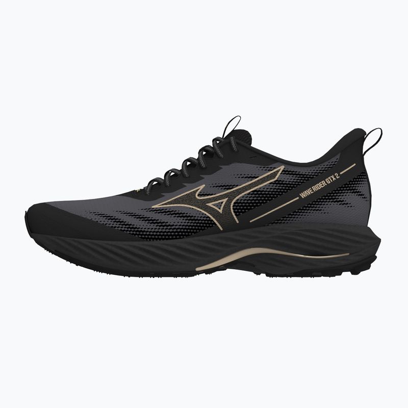 Női futócipő Mizuno Wave Rider GTX 2 iron gate/ge gold/fekete 8