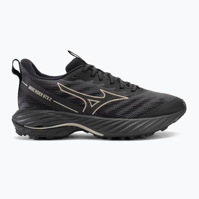 Női futócipő Mizuno Wave Rider GTX 2 iron gate/ge gold/fekete 2