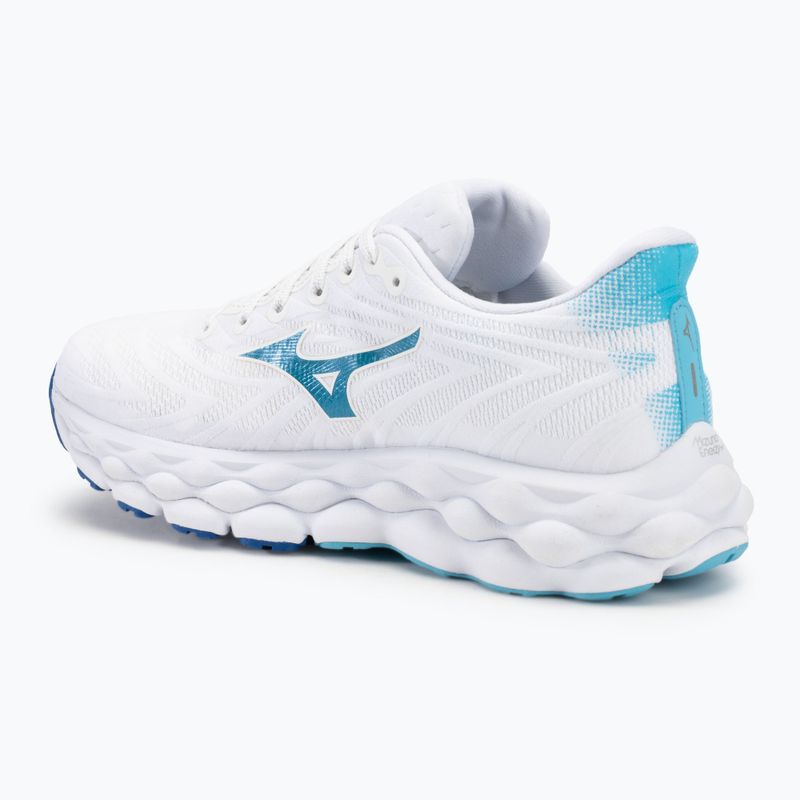 Női futócipő Mizuno Wave Sky 8 fehér/lézerkék/mugenkék Mizuno Wave Sky 8 fehér/lézerkék/mugenkék 3