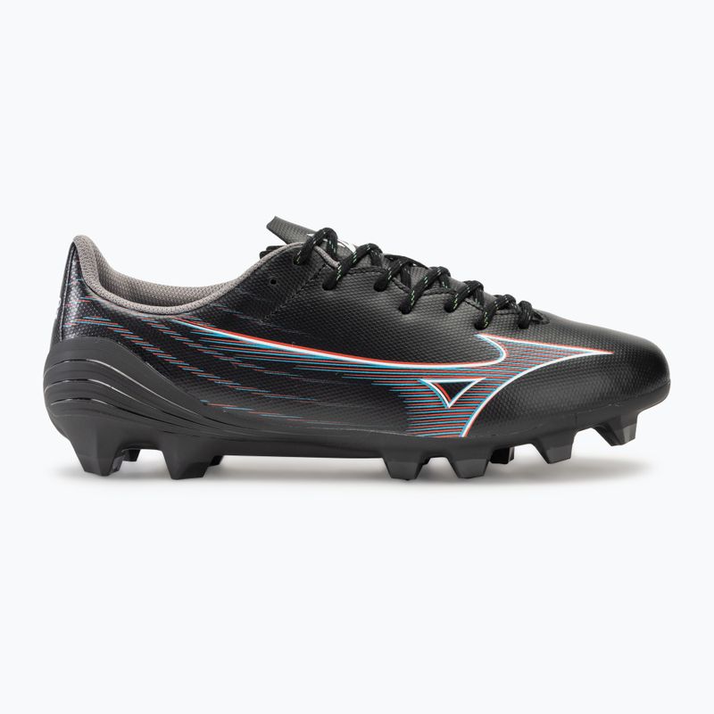 Férfi futballcipő Mizuno α Select FG fekete/gyújtás piros/801 c 2