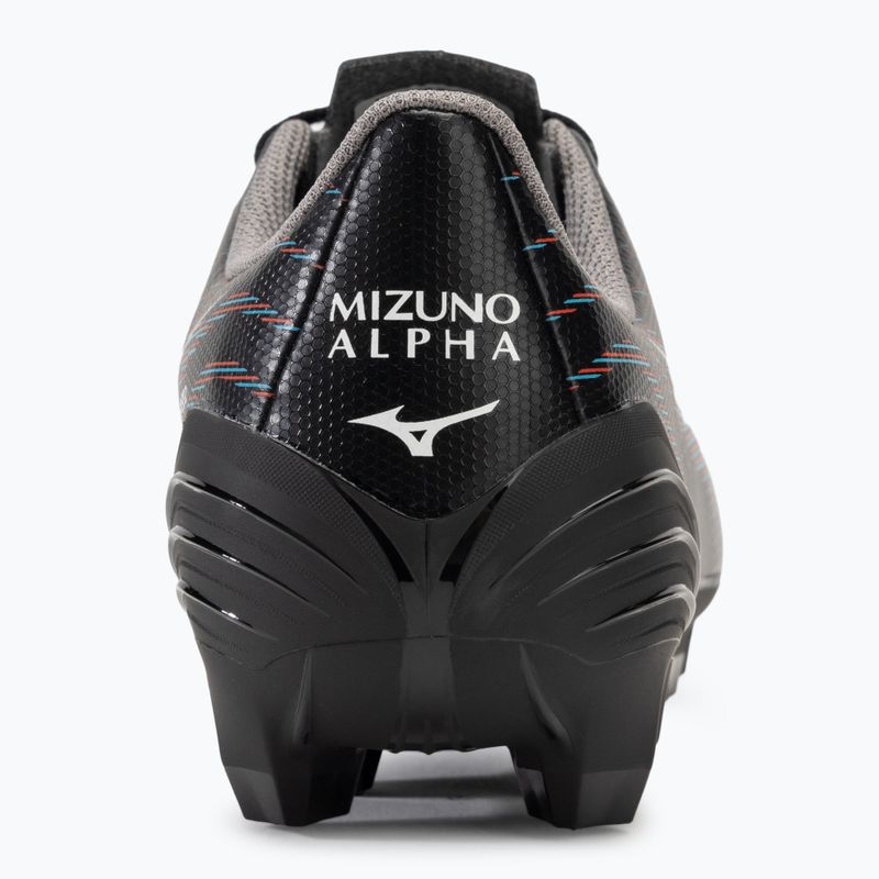 Férfi futballcipő Mizuno α Select FG fekete/gyújtás piros/801 c 6