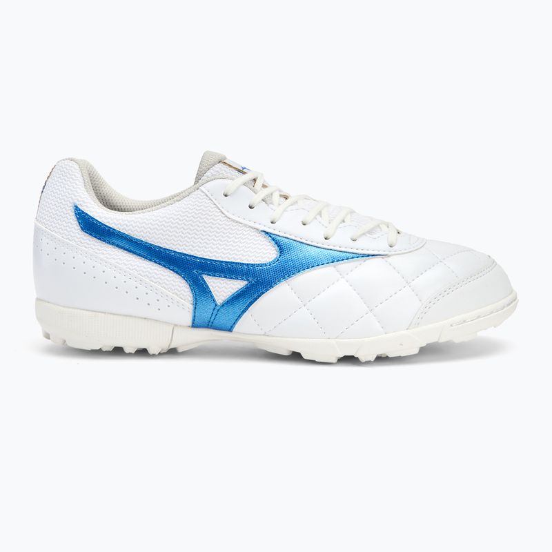 Mizuno MRL Sala Club TF lézer kék/fehér labdarúgó cipő 2