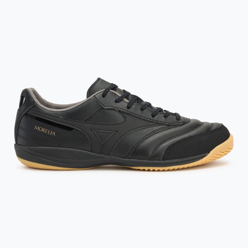Férfi futballcipő Mizuno Morelia Sala Pro IN fekete 2