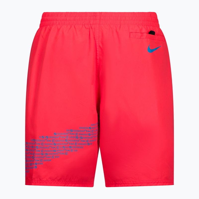 Férfi Nike Matrix Logo 7  úszónadrág piros NESSA521 2