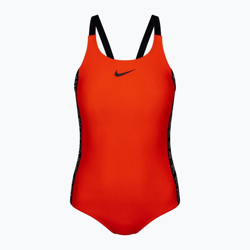 Gyerek fürdőruha NIKE LOGO TAPE piros NESSB758