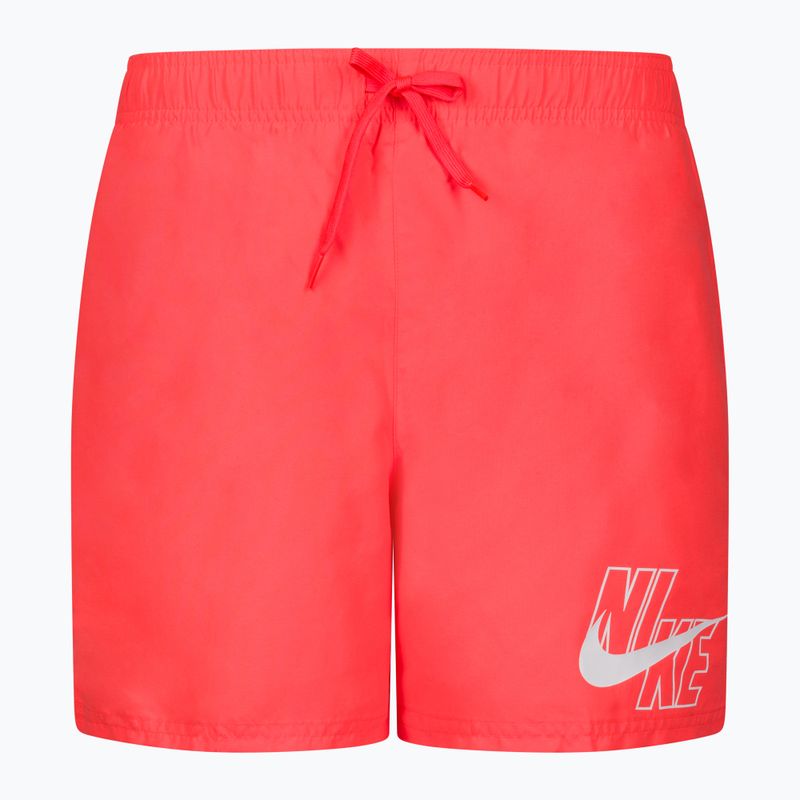 Férfi Nike Logo Solid 5" Volley úszónadrág narancssárga NESSA566-631