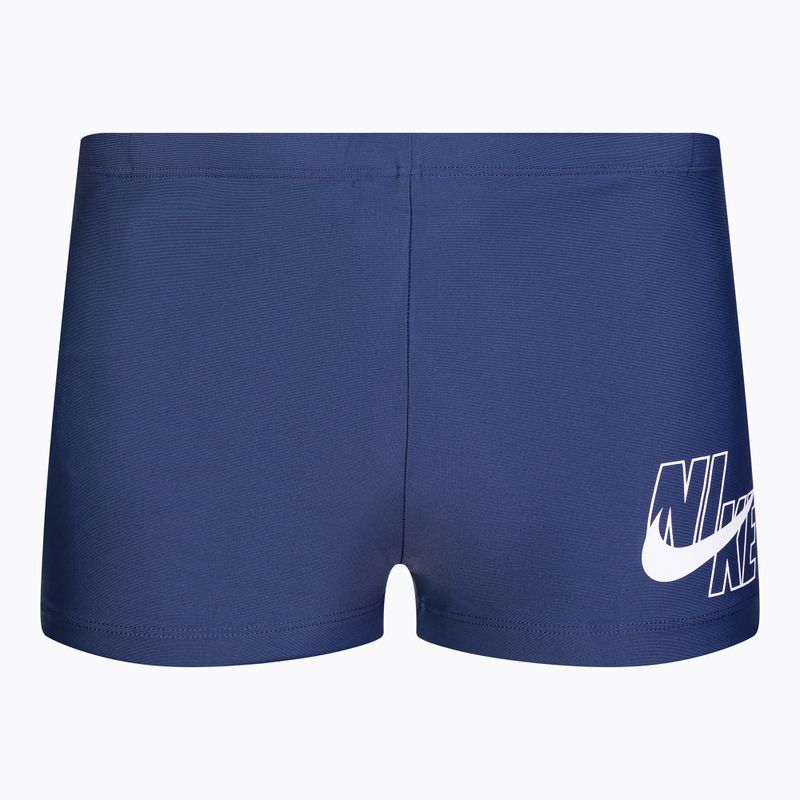 Férfi Nike Logo Aquashort rövidnadrág tengerészkék NESSA547