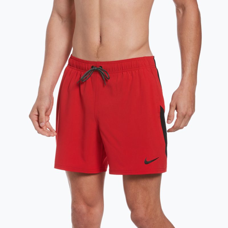 Férfi Nike Contend 5" Volley úszónadrág piros NESSB500-614 5