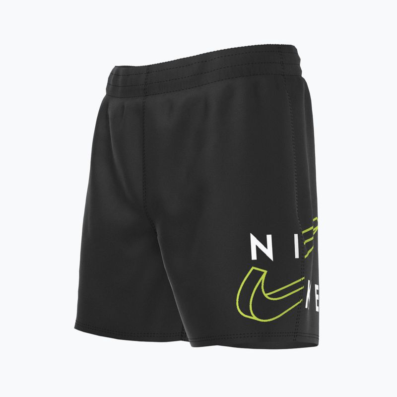 Nike Split Logo 4" Volley gyermek úszónadrág fekete NESSC786-001 5