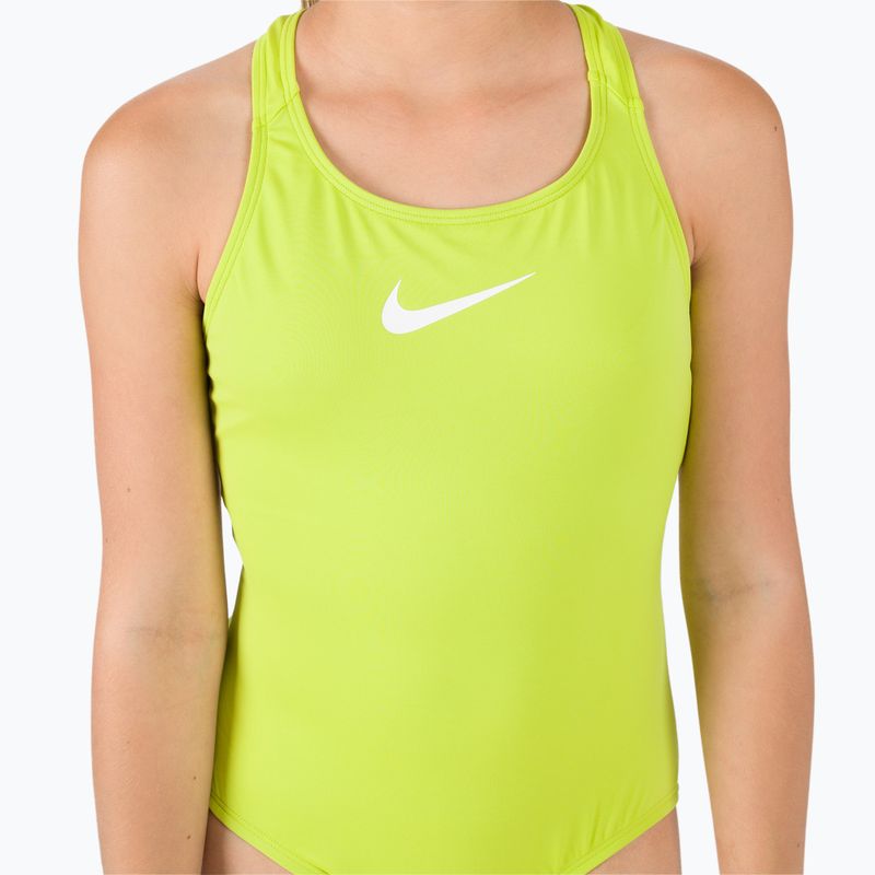 Nike Essential Racerback egyrészes gyermek fürdőruha zöld NESSB711-312 7
