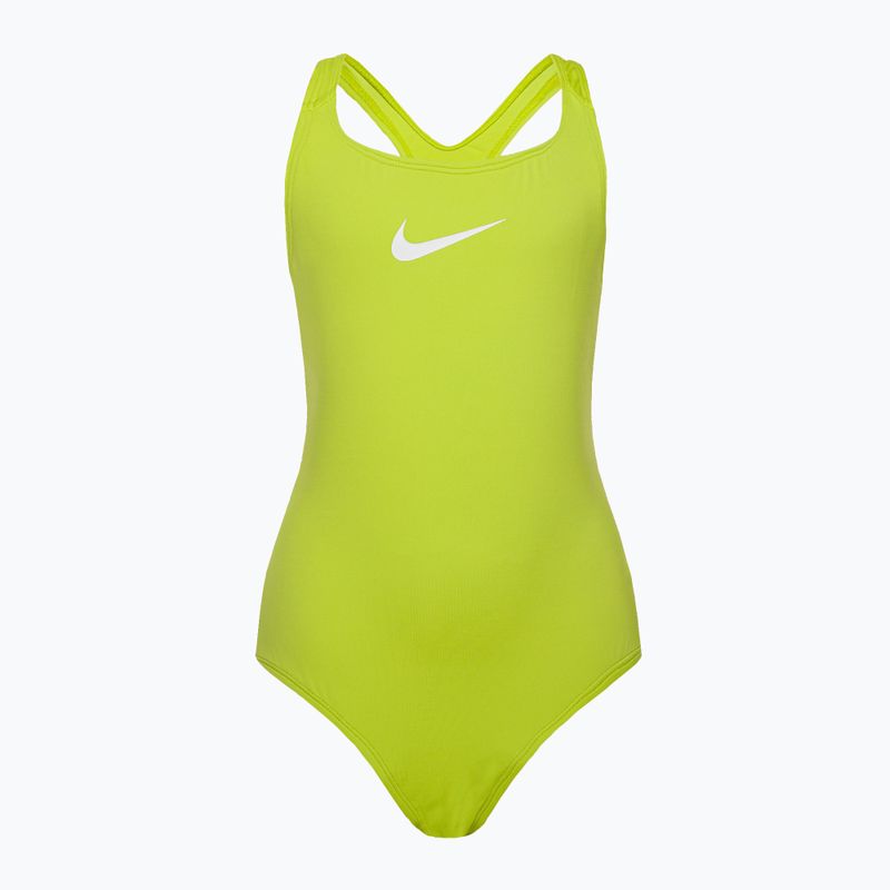 Nike Essential Racerback egyrészes gyermek fürdőruha zöld NESSB711-312