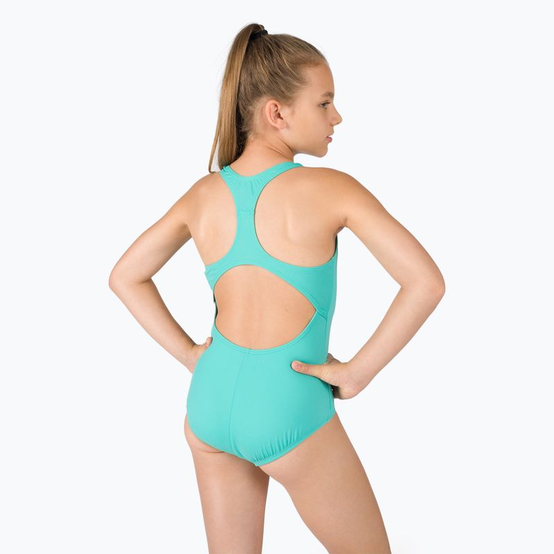 Nike Essential Racerback egyrészes gyermek fürdőruha zöld NESSB711-339 3
