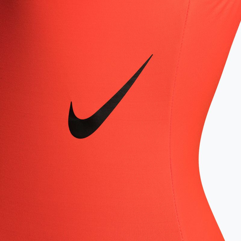 Nike Sneakerkini U-Back női egyrészes fürdőruha narancssárga NESSC254-631 6