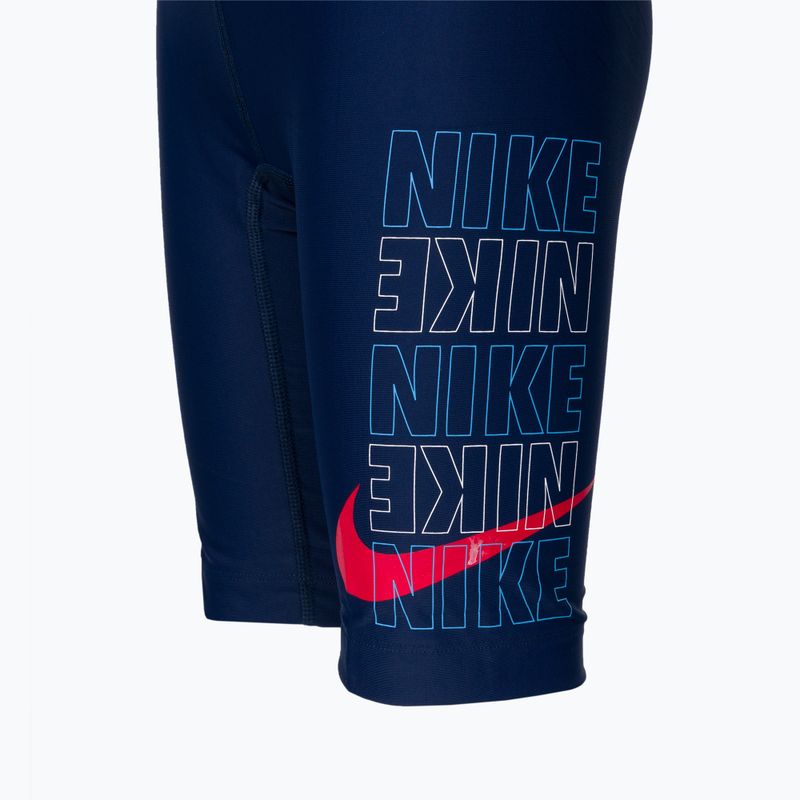 Gyermek fürdőruha Nike Multi Logo tengerészkék NESSC853-440 3