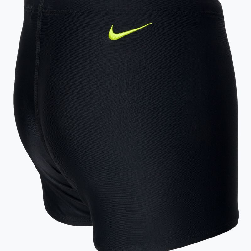 Nike Jdi Swoosh Aquashort gyermek úszónadrág fekete NESSC854-001 3