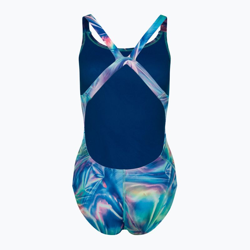 Női egyrészes fürdőruha Nike Multiple Print Fastback szín NESSC010-969 2