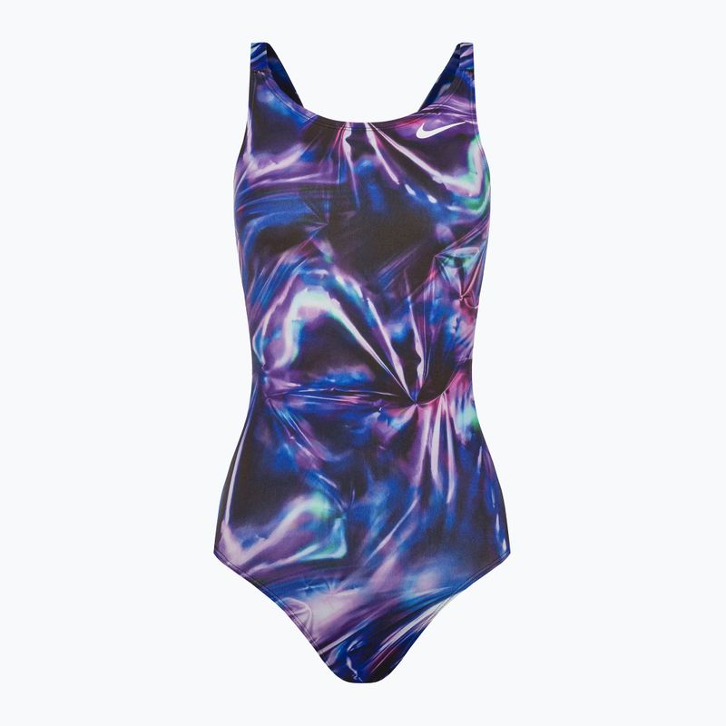 Női egyrészes fürdőruha Nike Multiple Print Fastback szín NESSC010-990 5