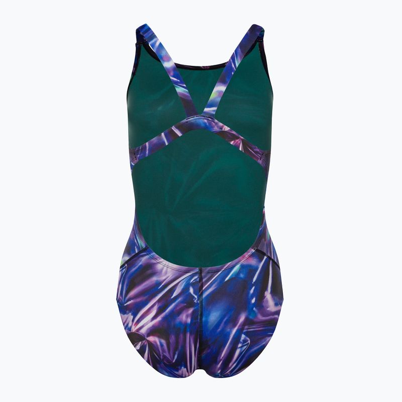 Női egyrészes fürdőruha Nike Multiple Print Fastback szín NESSC010-990 6