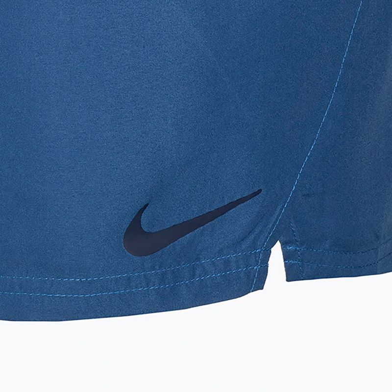Férfi Nike Split 5" Volley úszónadrág tengerészkék NESSB451-444 4