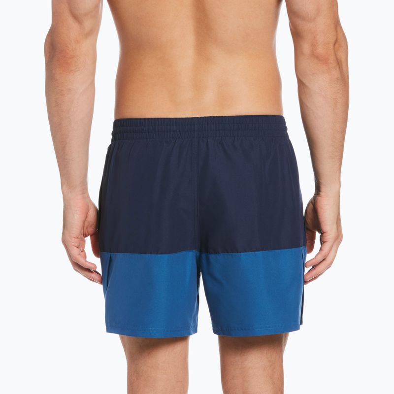 Férfi Nike Split 5" Volley úszónadrág tengerészkék NESSB451-444 7