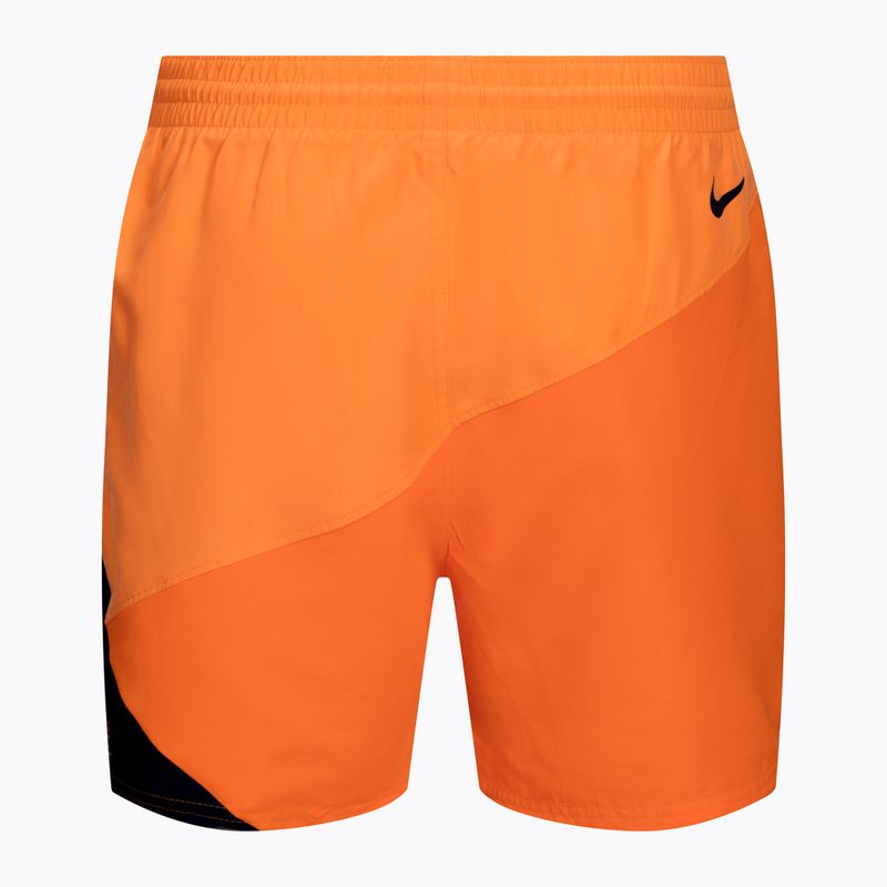 Férfi Nike Logo 5" Volley úszónadrág kék NESSC470-440 5