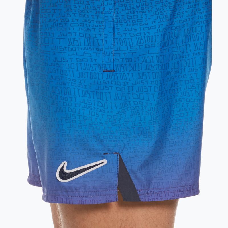 Férfi Nike Jdi Fade 5" Volley úszónadrág lila NESSC479-593 7