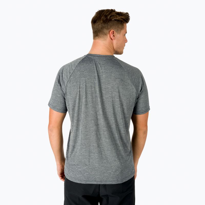 Férfi edzőpóló Nike Heather fekete NESSB658-001 2