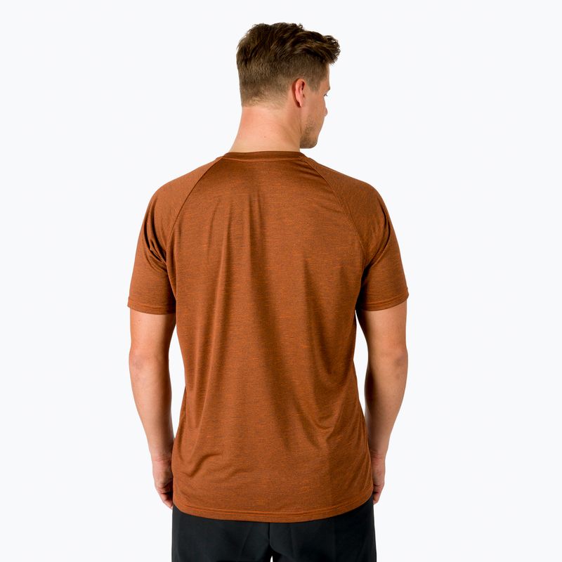 Férfi edzőpóló Nike Heather narancssárga NESSB658-814 2