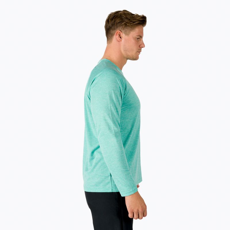Férfi hosszú ujjú edzőruha Nike Heather kék NESSA590-339 3