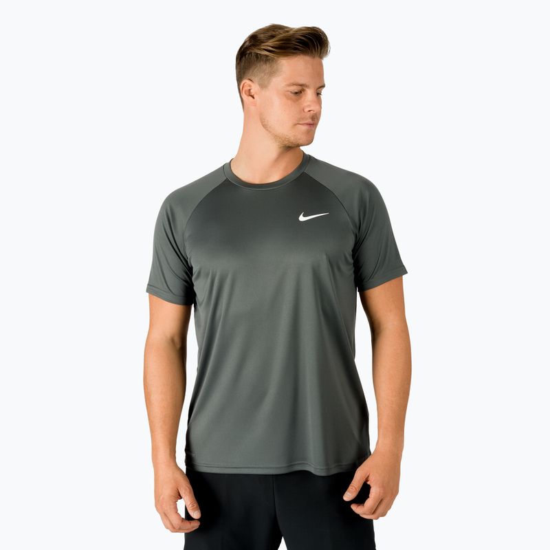 Férfi edzőpóló Nike Essential szürke NESSA586-018