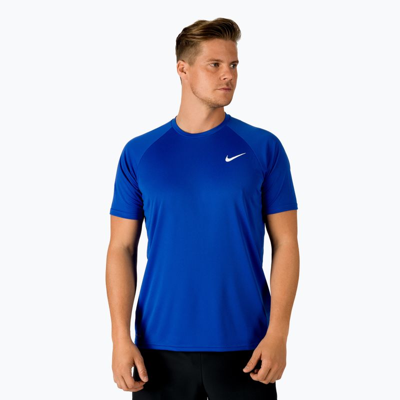 Férfi edzőpóló Nike Essential játék királyi NESSA586-494