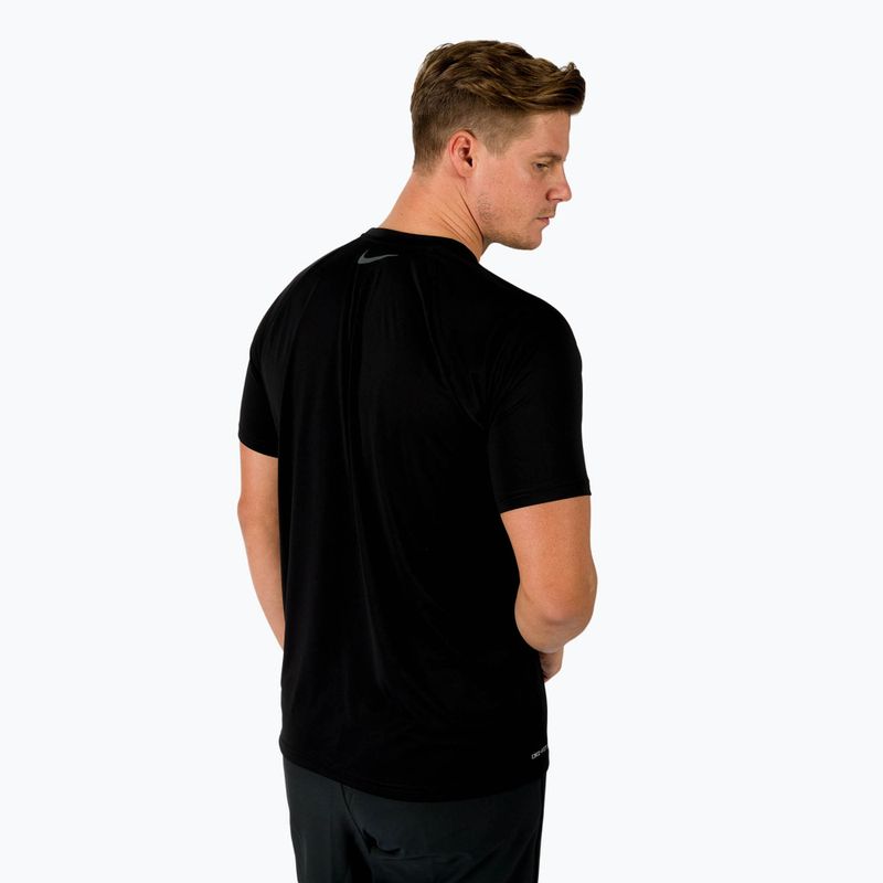 Férfi edzőpóló Nike Ring Logo fekete NESSC666-001 4