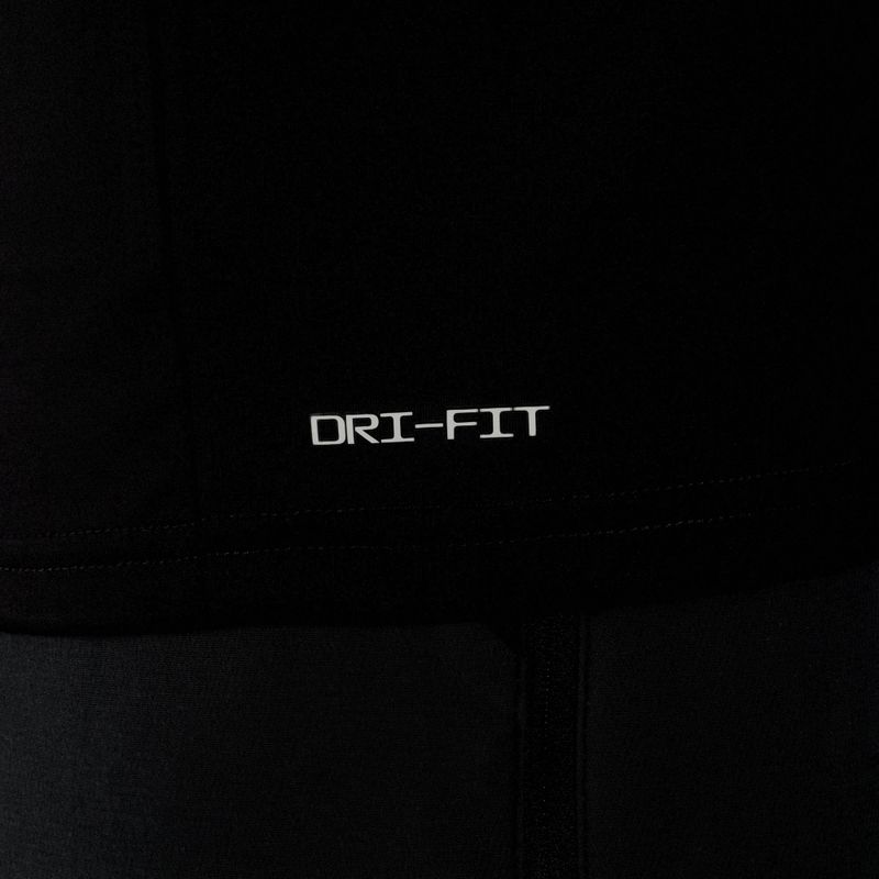 Férfi edzőpóló Nike Ring Logo fekete NESSC666-001 6