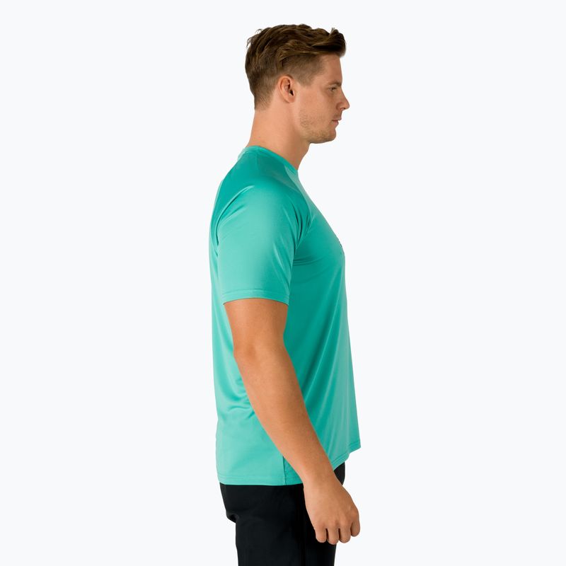 Férfi edzőpóló Nike Ring Logo türkiz NESSC666-339 3