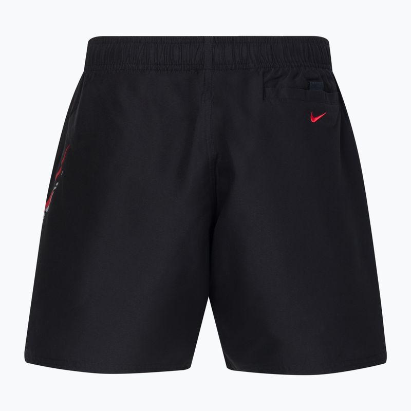 Férfi Nike Liquify Swoosh 5" Volley úszónadrág fekete NESSC611-001 2