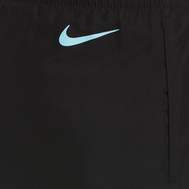 Férfi Nike Block Swoosh 5 Volley úszónadrág kék NESSC492 7